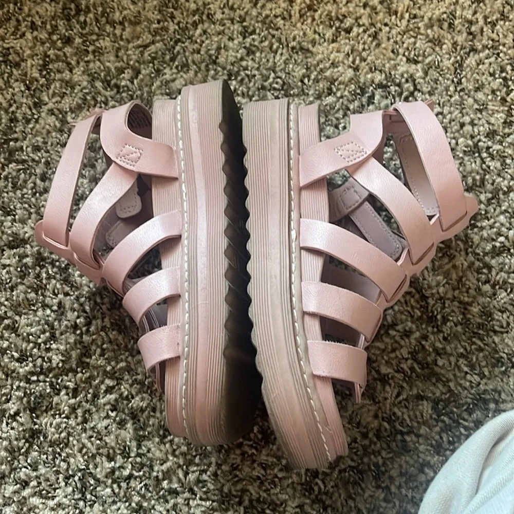 Doc martens boots and Madden sandals